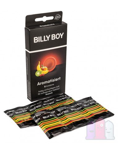 Billy Boy aromatisiert Kondome 6 Stück