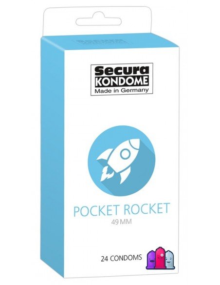 Secura Pocket Rocket 49 mm Kondom