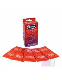 DUREX GEFÜHLSECHT EXTRA FEUCHT Kondome 10 Stück 2