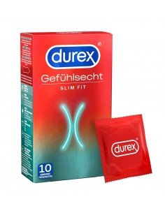 Durex Gefühlsecht Slim Fit Kondome 10 Stück