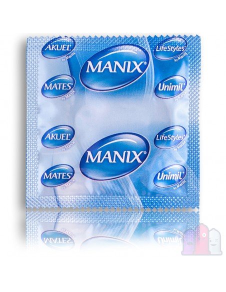 Manix Ribbed Kondome Set
