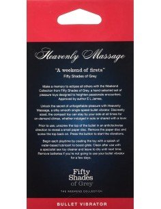 Fifty Shades of Grey Heavenly Massage Bullet Vibrator 2