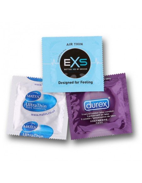 Set dünne Kondome 20