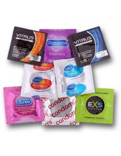 Stimulierender Kondome Set 50 Stk.
