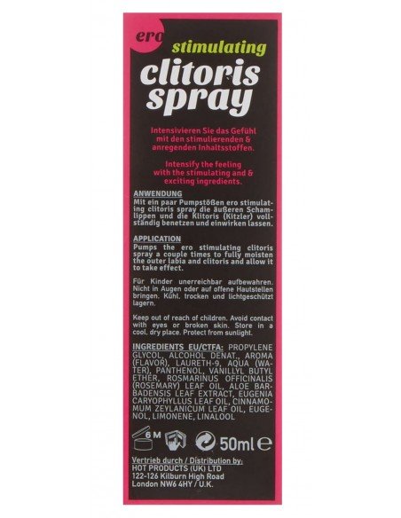 ERO by HOT Stimulating Clitoris Spray