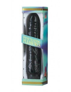 Realistic Vibrator Penetrating Black