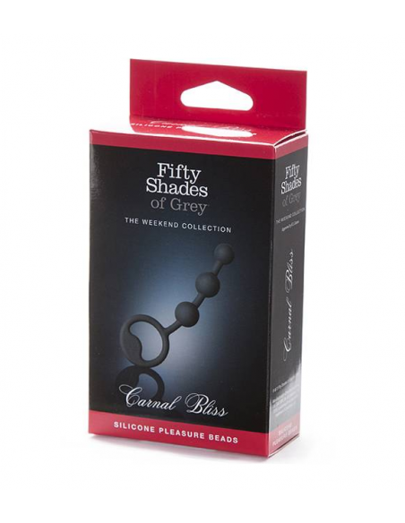 Fifty Shades of Grey Carnal Bliss Silicone Pleasure Beads Analkugeln