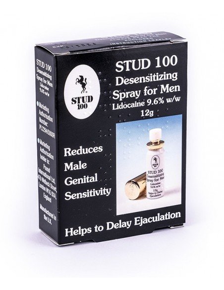 Stud 100 Delay Spray sprühen, um die Ejakulation zu verzögern