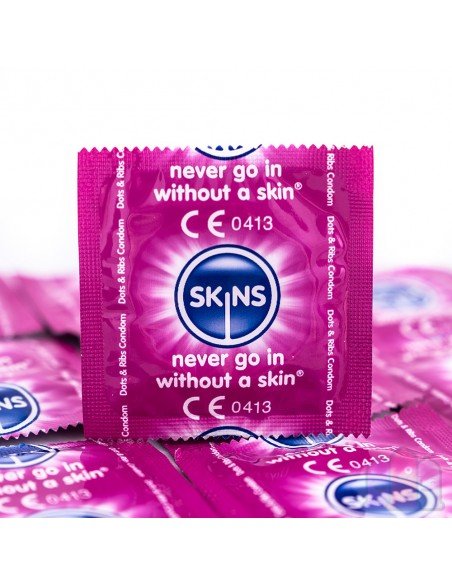 Skins Ribs & Dots kondomer