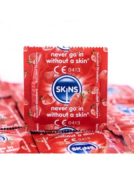 Skins Strawberry kondomer
