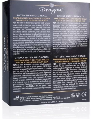 Shunga Dragon Virility Cream