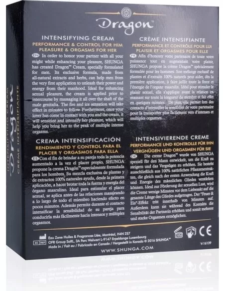 Shunga Dragon Virility Cream
