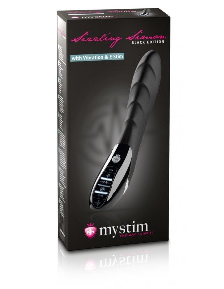 Mystim Sizzling Simon Black Edition E-Stim Vibrator