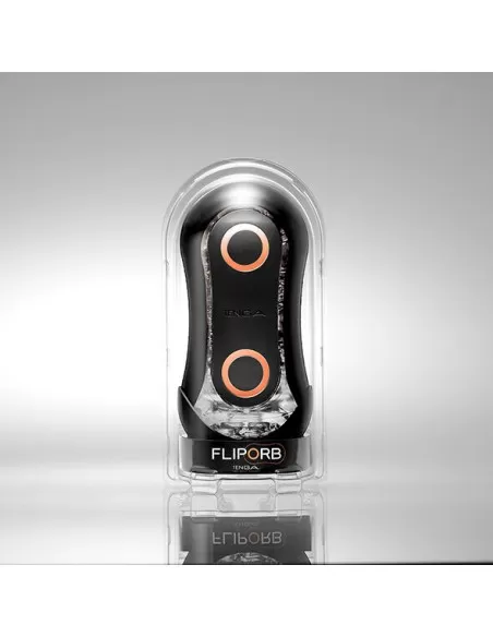 Tenga Flip Orb Orange Crash Masturbator für Männer