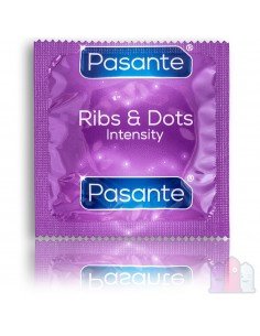 Pasante Intensity Ribs & Dots Kondome 2