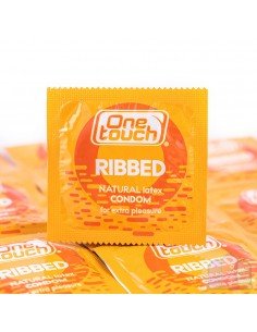 One Touch Ribbed Kondome