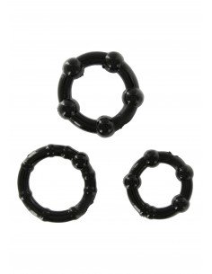 Stay Hard Silicon Power Ring Set 2