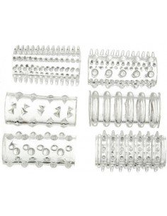 Red Roses Penisringe 6 st 2