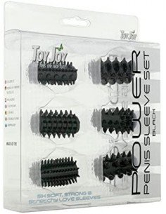 Power Penis Sleeve Set Black
